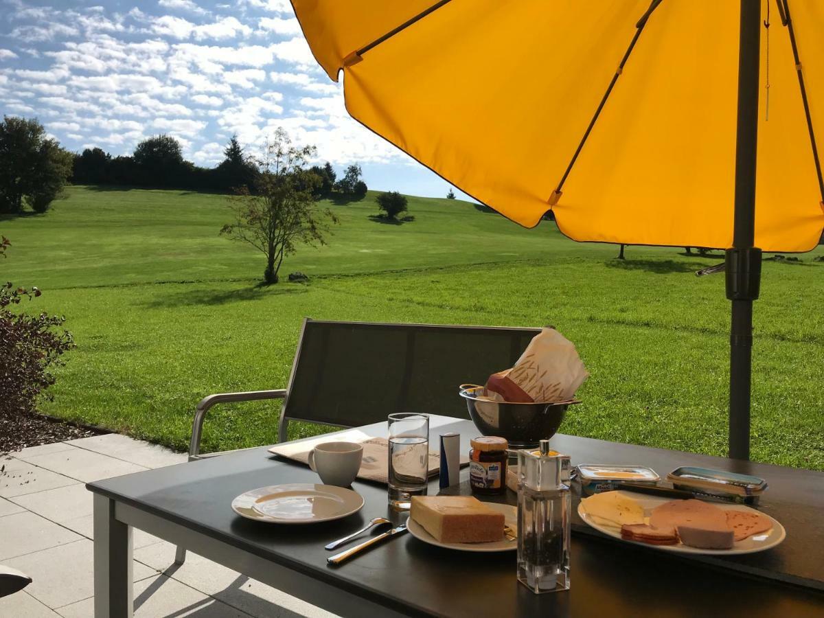 Chalet Alpenrose 134Qm Am Golfplatz Oberstaufen Buitenkant foto
